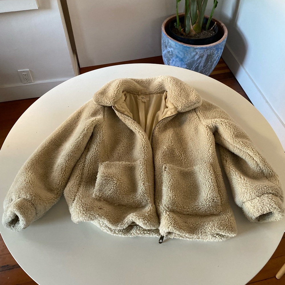 Comfy Style & Co fur jacket